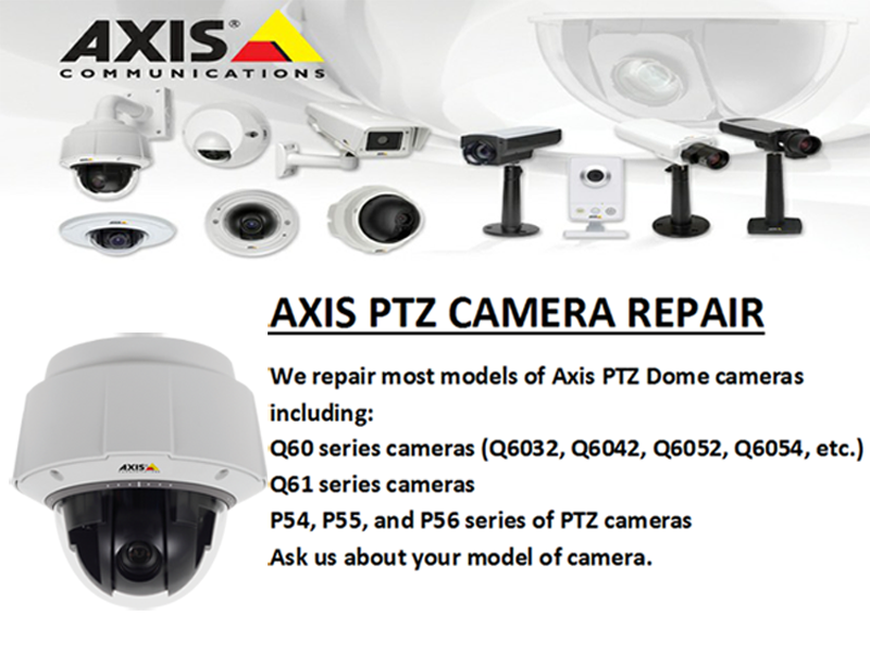 Axis camera repair